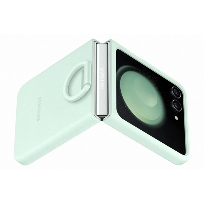 Samsung - Samsung Galaxy Z Flip 5 Mobilskal Ringhållare - Mint