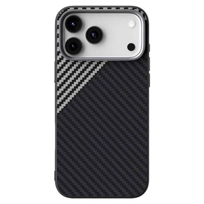 ABEEL - ABEEL iPhone 17 Pro Max Mobilskal MagSafe - Svart / Silver