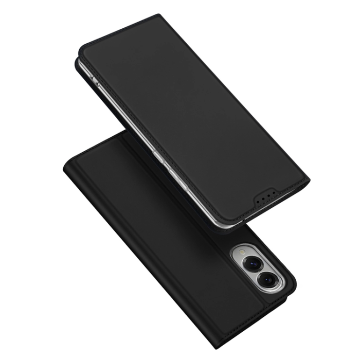 Dux Ducis - Dux Ducis Galaxy S25 Edge Plånboksfodral Skin Pro - Svart