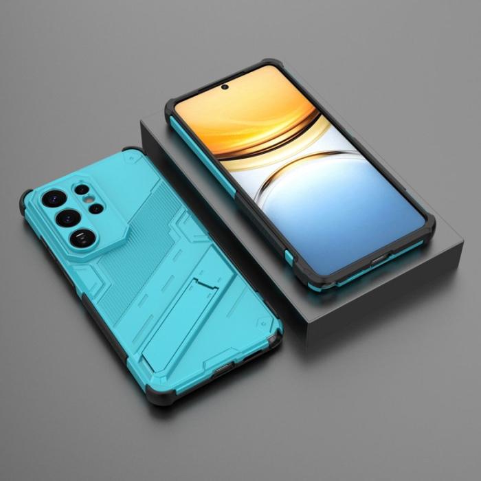 OEM - Mobilskal till Samsung Galaxy S26 Ultra Plast Stöttåligt Med Ställ - Blå