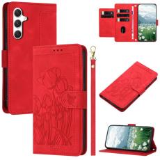 OEM - Tulip Samsung Galaxy S26 Plus Fodral KonstL&auml;der - R&ouml;d