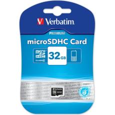 UTGATT5 - Verbatim minneskort, microSDHC, 32GB, micro Secure Digital High-Capacity, Class