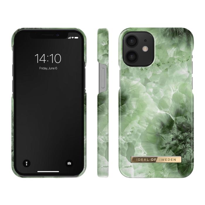 UTGATT5 - iDeal Of Sweden - Skal iPhone 12 Mini - Crystal Green Sky