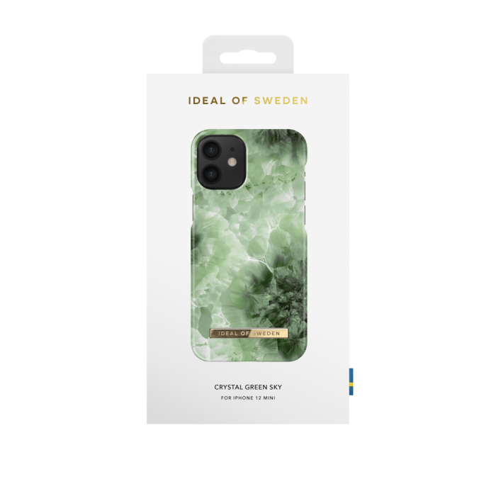 UTGATT5 - iDeal Of Sweden - Skal iPhone 12 Mini - Crystal Green Sky