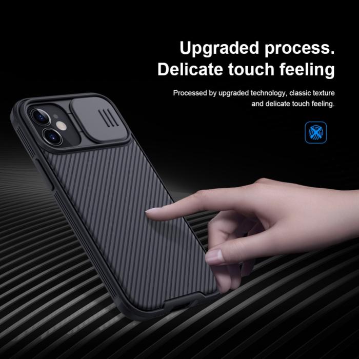 Nillkin - NILLKIN CamShield Mobilskal iPhone 12 Mini - Svart