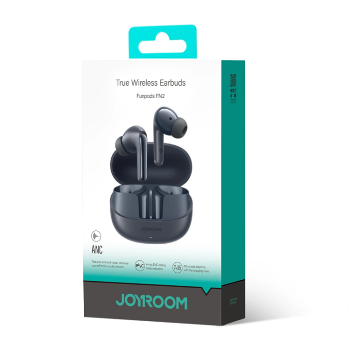 Joyroom - Joyroom TWS In-Ear Hörlurar Bluetooth 5.4 ANC IP54 - Svart