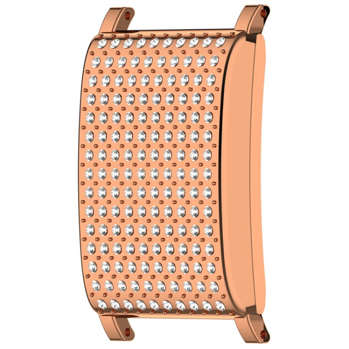A-One Brand - Whoop 3.0/4.0/5.0 Skal Rhinestone Decor - Rosa Guld