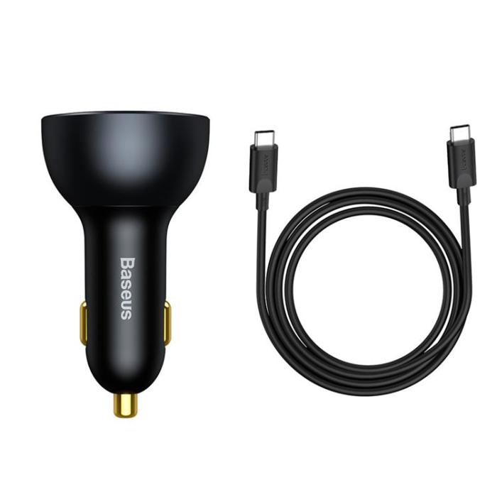 BASEUS - Baseus PD Billaddare 160W USB Till 2x Tpy-C - Grå