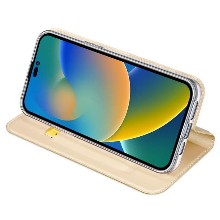 Dux Ducis - Dux Ducis iPhone 14 Pro mobilfodral Skin Series Holster - Guld