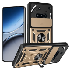 A-One Brand - Nothing Phone (3a) Mobilskal Slide Kamera Kickstand - Brun