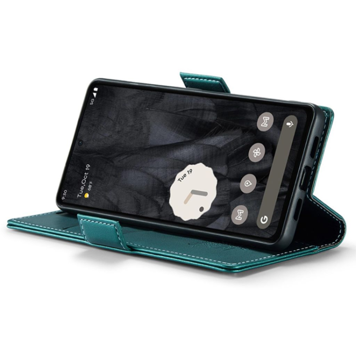 Caseme - Caseme Google Pixel 8 Pro Plånboksfodral - Grön