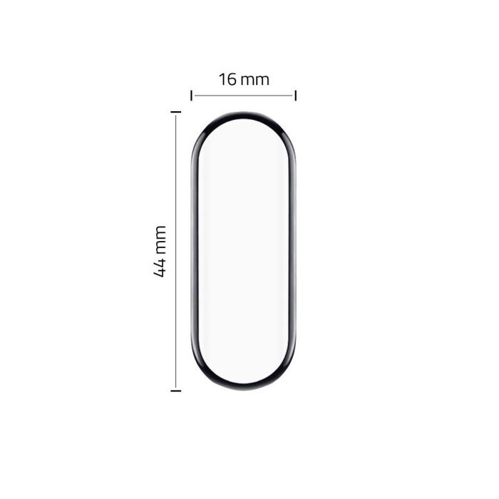 UTGATT1 - HOFI Härdat Glas Xiaomi Mi Band 4 Svart