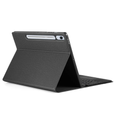 Dux Ducis - Dux Ducis Galaxy Tab S10 FE Plus Fodral med Trådlöst tangentbord TK - Svart