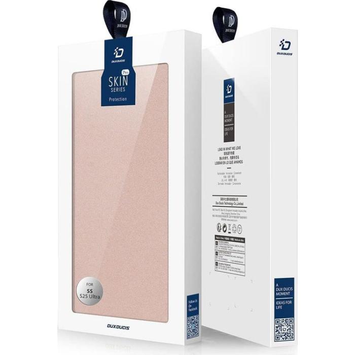 Dux Ducis - Dux Ducis Galaxy S25 Ultra Plånboksfodral Skin Pro - Rosa