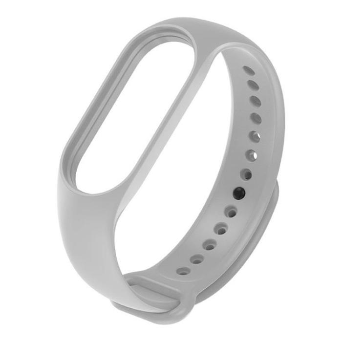 UTGATT1 - Silicone Ersättningsarmband till Xiaomi Smart Band 7 - Grå