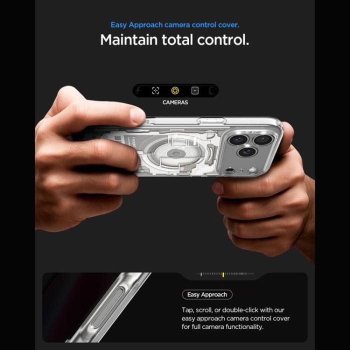 Spigen - Spigen Mobilskal till iPhone 18 Pro Max/17 Pro Max Magsafe Ultra Hybrid Zero One