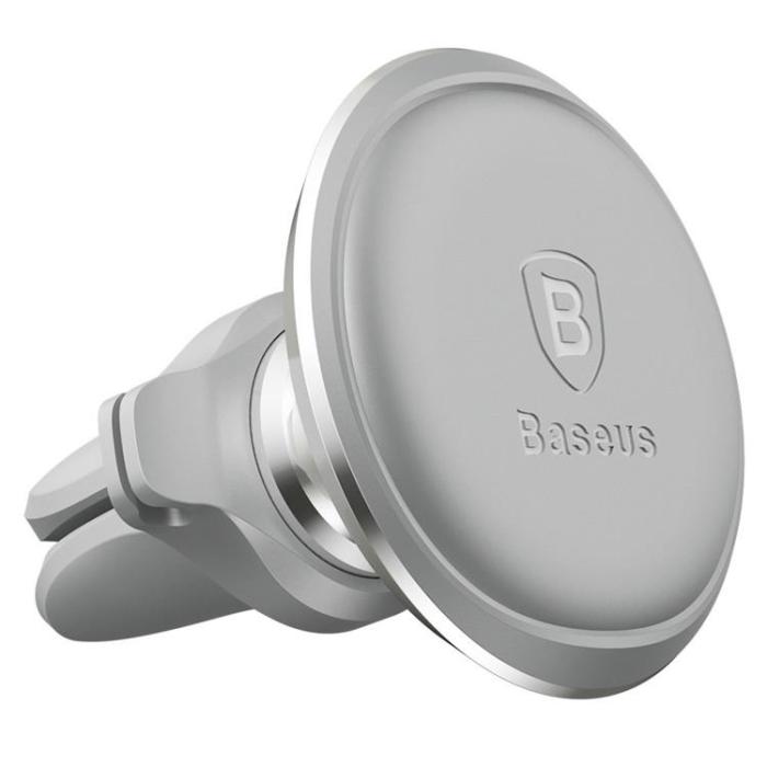 BASEUS - Baseus Magnetisk Bilhållare För Ventilationsgaller - Silver