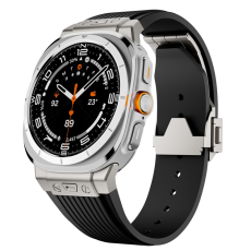 A-One Brand - Galaxy Watch Ultra 47mm Armband Titanium Connector - Svart