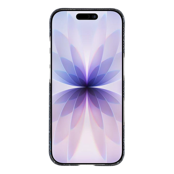 A-One Brand - iPhone 17 Mobilskal MagSafe Aramid Fiber Honeycomb - Blå