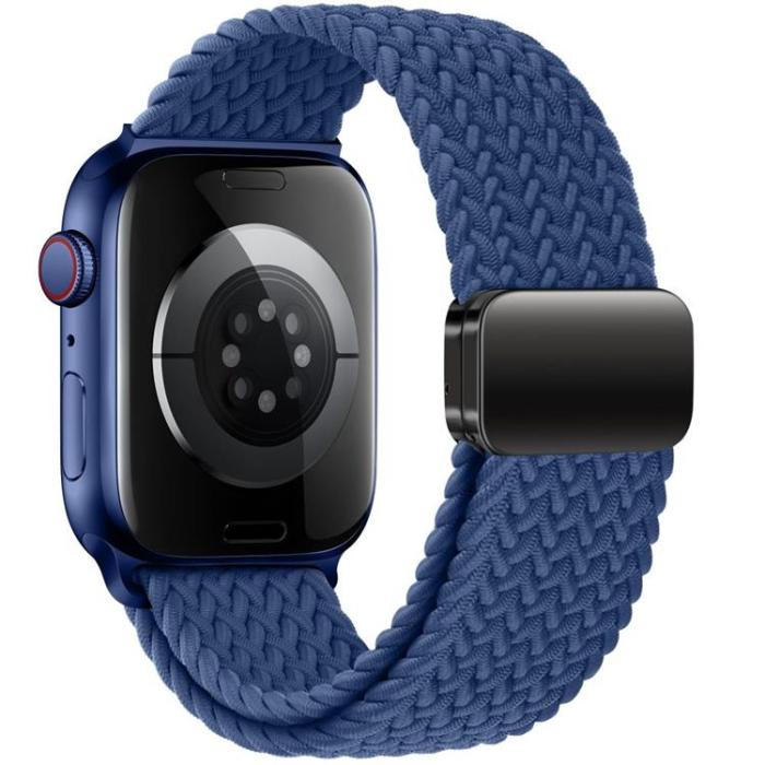 Tech-Protect - Tech-Protect Apple Watch (44/45/46/49mm) Armband NylonMag - Blå