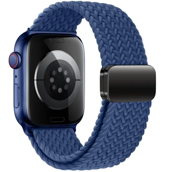 Tech-Protect - Tech-Protect Apple Watch (44/45/46/49mm) Armband NylonMag - Blå