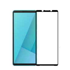 Mofi - Mofi Sony Xperia 10 VII Härdat Glas Skärmskydd Full Glue - Svart