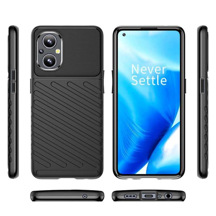 OEM - Thunder Flexible Armored Skal OnePlus Nord N200 5G - Svart