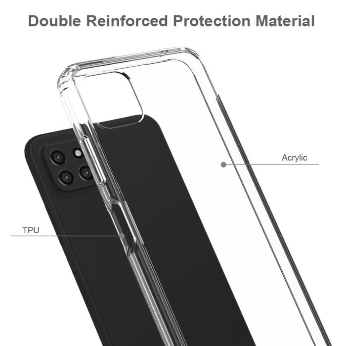 A-One Brand - Antidrop TPU Skal till Samsung Galaxy A22 5G - Clear