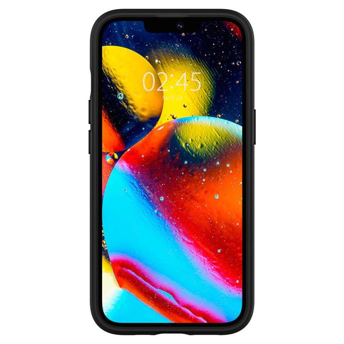 Spigen - Spigen Slim Armor CS Mobilskal iPhone 13 - Svart