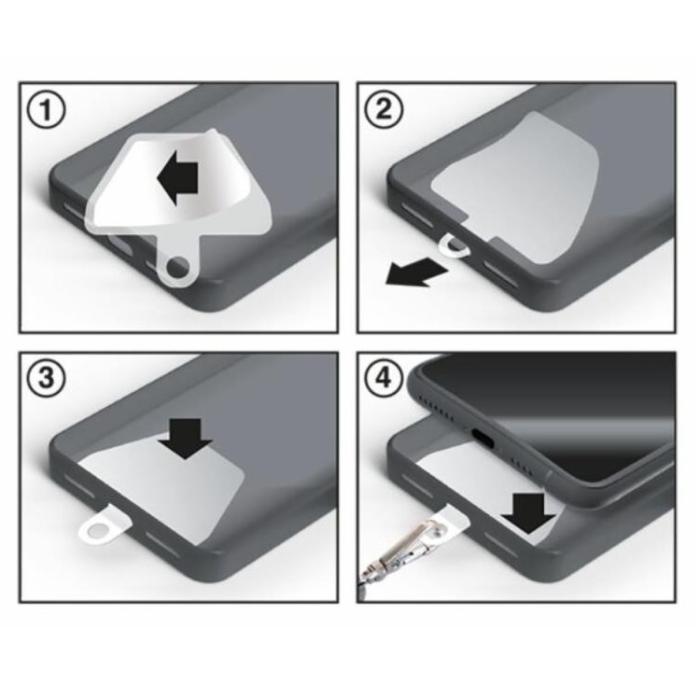UTGATT1 - Vivanco Universell Smartphone Nackband - Svart