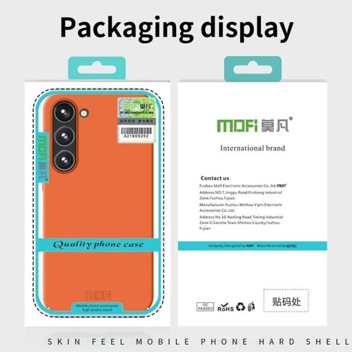 Mofi - Mofi Galaxy S24 Plus Mobilskal JK Qin Series - Rosa
