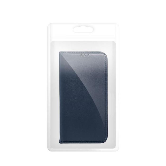 OEM - Redmi Note 13 4G Plånboksfodral Smart Magento - Marinblå