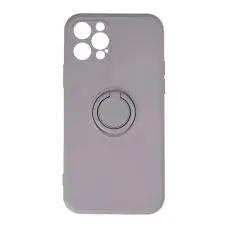 OEM - Galaxy S24 Mobilskal Finger Grip - Ljusgrå