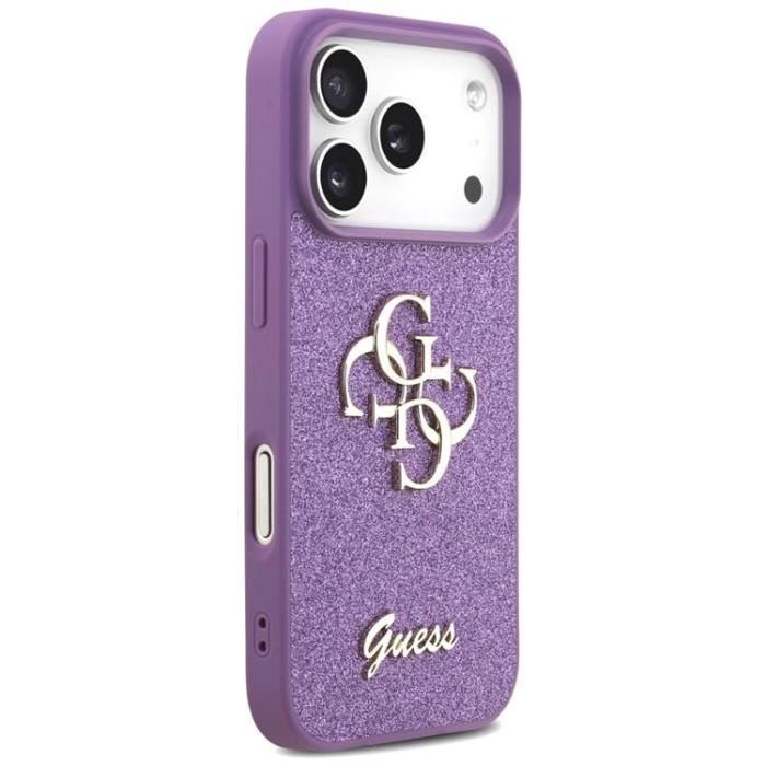 Guess - Guess iPhone 17 Pro Mobilskal Fixed Glitter Big 4G - Lilac