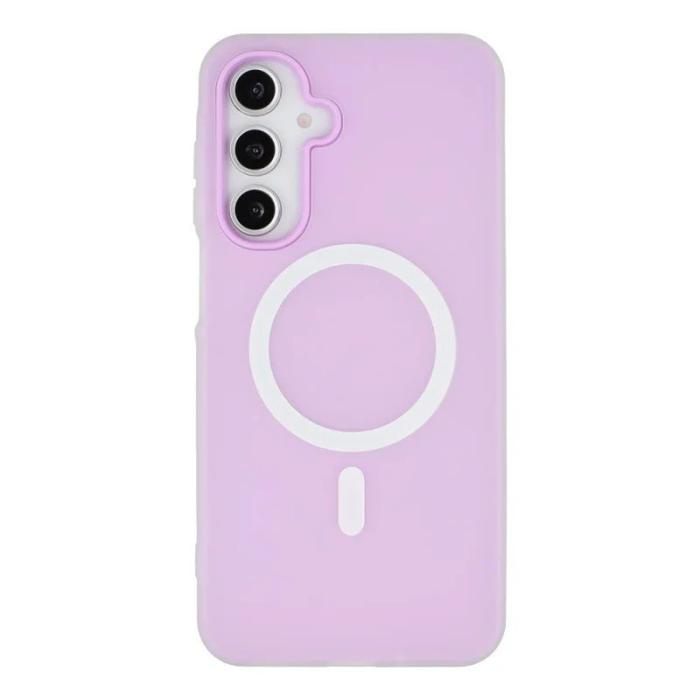 WANLONFENG - WANLONFENG Mobilskal till Samsung Galaxy A55 5G Matt PC TPU - Lila