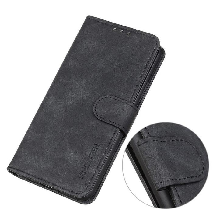 UTGATT1 - KHAZNEH Asus Zenfone 9 Plånboksfodral Retro Flip - Svart