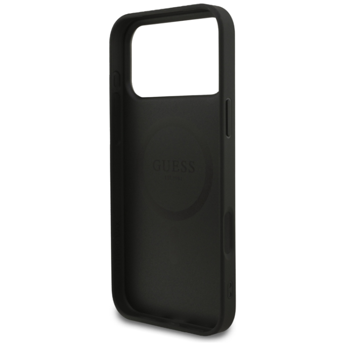 Celly - Guess iPhone 18 Pro Max/17 Pro Max Mobilskal MagSafe Saffiano Classic Logo
