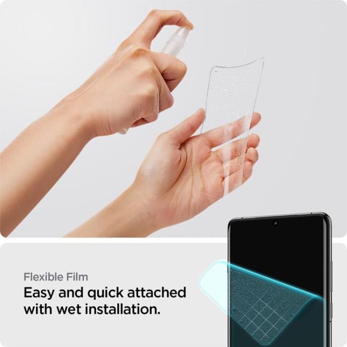Spigen - Spigen 2-Pack OnePlus 12 Skärmskydd Hydrogel Neo Flex - Clear