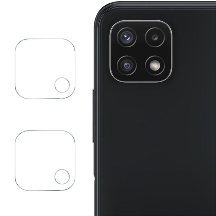 OEM - [2-PACK] Kameralinsskydd i Härdat Glas Samsung Galaxy A22 5G - Clear