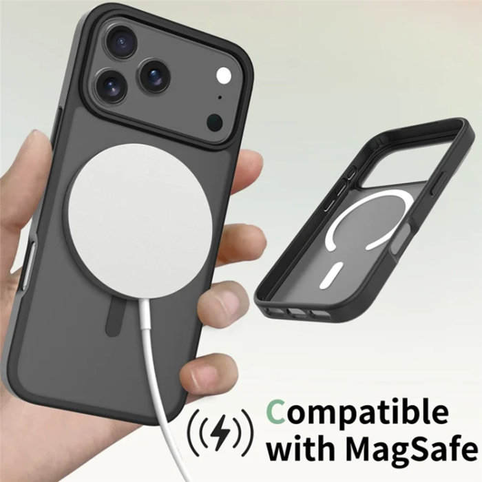 Boom of Sweden - BOOM iPhone 17 Pro Max Mobilskal MagSafe TPU Ram Acrylic - Svart