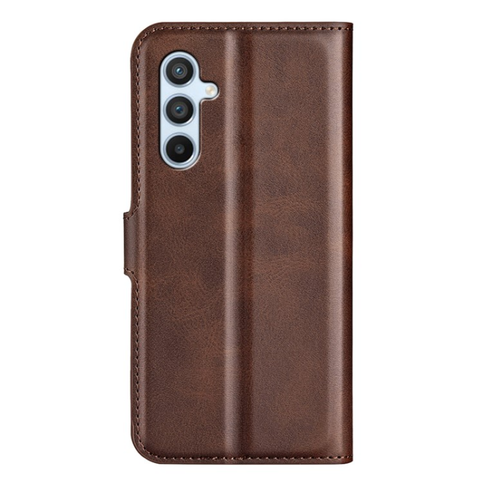 A-One Brand - Galaxy A54 5G Plånboksfodral Calf Flip Folio - Brun