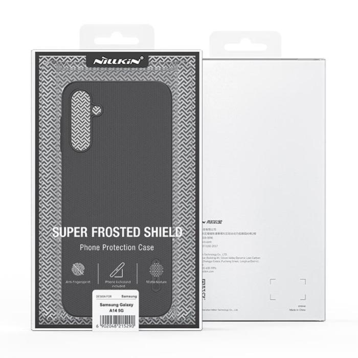 Nillkin - Nillkin Galaxy A14 5G/4G Mobilskal Super Frosted Shield - Röd
