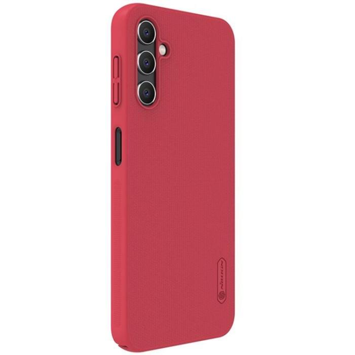 Nillkin - Nillkin Galaxy A14 5G/4G Mobilskal Super Frosted Shield - Röd