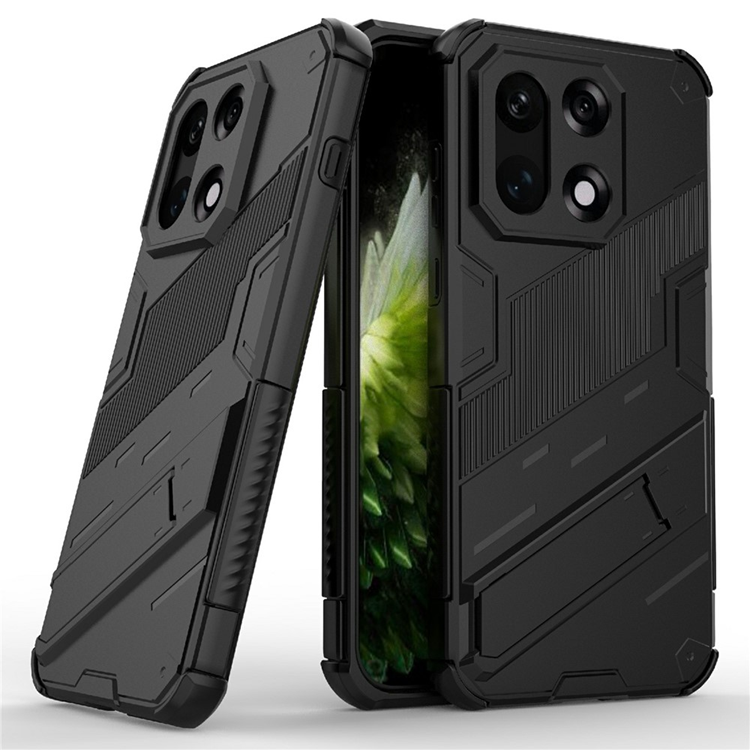 OnePlus 15 Mobilskal PC + TPU Shockproof Kickstand (Svart) | 2353 | AlltMobil