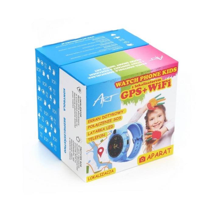 UTGATT1 - Smartwatch Watch Phone Kids med GPS/WIFI ART Blå