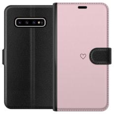 iSecrets - Pl&aring;nboksfodral till Samsung Galaxy S10+ med Litet Hj&auml;rta