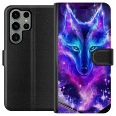 iSecrets - Pl&aring;nboksfodral till Samsung Galaxy S23 Ultra med Neon Varg