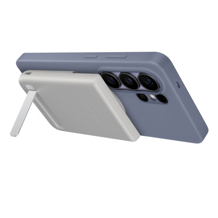 Samsung - Samsung Trådlös MagSafe Powerbank 5000mAh 25W Qi2 USB-C - Grå