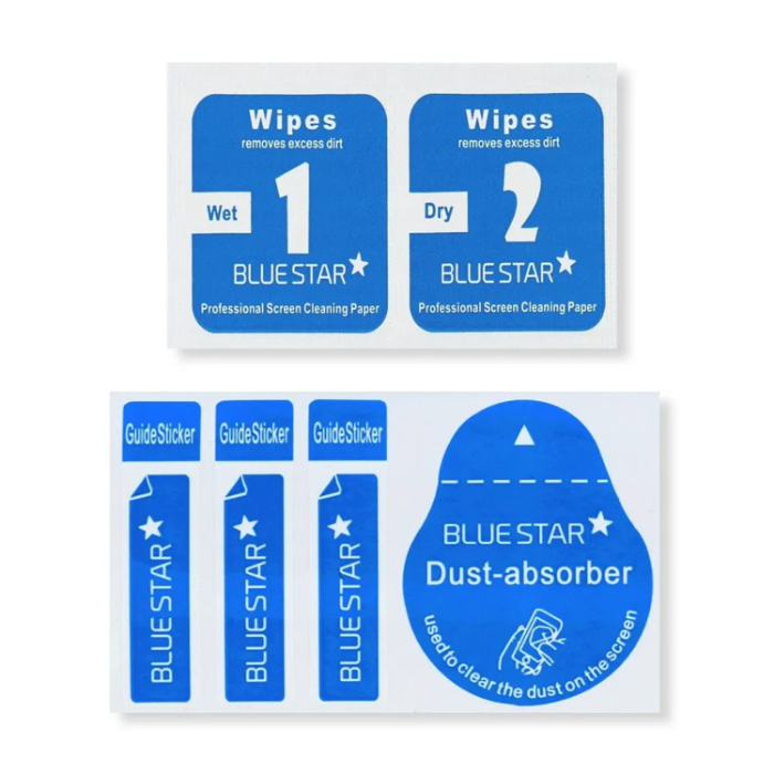 Blue Star - Blue Star Xiaomi Redmi 13 Härdat Glas Skärmskydd 9H