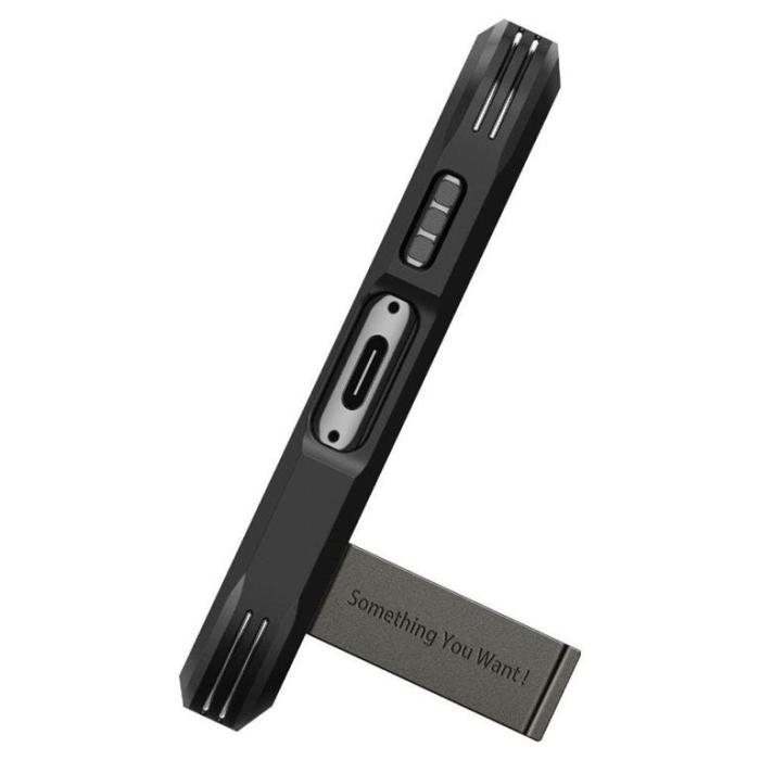 UTGATT - Spigen Galaxy S23 Skal Tough Armor - Gunmetal